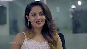 Beautiful Young Girl Cooper Works With Producer In Steamy Scene