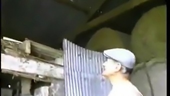 Young City Girl Enjoys Sex With An Older Farmer