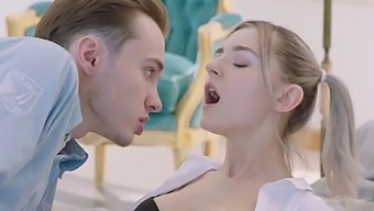 Russian Teen With Big Tits Gets Fucked By Horny Boy In Hd Video