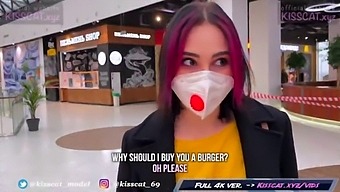 Public Agent Picks Up And Fucks A Student In A Mall