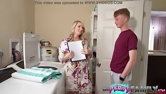 Horny Stepmom Seduces Stepson With Big Natural Tits And Oral Skills