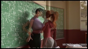 Futa'S Giant Cock Fills Milf'S Pussy In Animated Porn Video