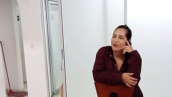 A Mature Latina Woman Discovers Her Step-Daughter Pleasuring Herself On The Phone With Her Boyfriend And Intervenes.