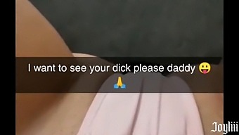 Snapchat Sexting With Best Friend'S Father Leads To Self-Pleasure For Young Woman
