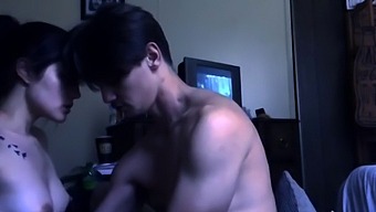 Sexy Green-Eyed Girl Gets Pounded By Boyfriend'S Big Cock In Parents' Room