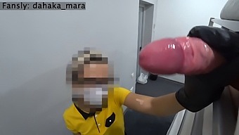 Hotel Maid'S Voyeuristic Pleasure: Witnessing Guest'S Public Masturbation And Gentle Touch