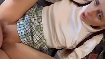 Russian Schoolgirls In The Hall Get Offered Money For Sex