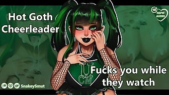 Amateur Goth Cheerleaders Get Kinky In A Hot Hd Video