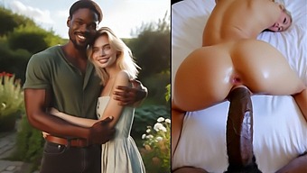 My Blonde Wife Gets Dominated By A Black Stud And Experiences Intense Anal And Creampie Action!
