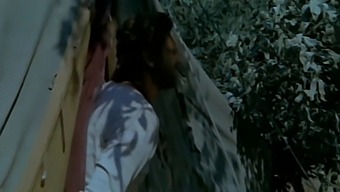 A Housewife Cheats On Her Husband With A Black Man In The Woods
