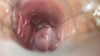 Intense Orgasm In The Cervix And Vagina Captured In Close-Up